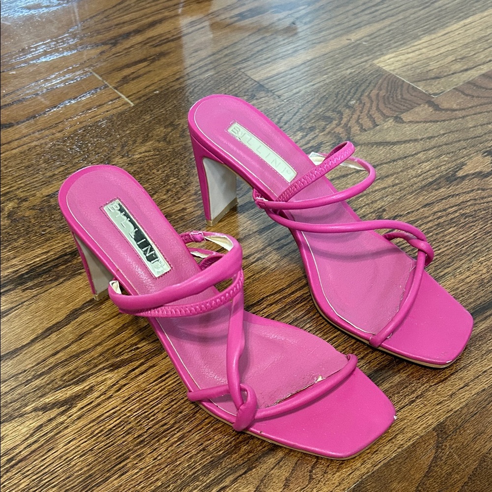 Billini Fuchsia Strappy Heels